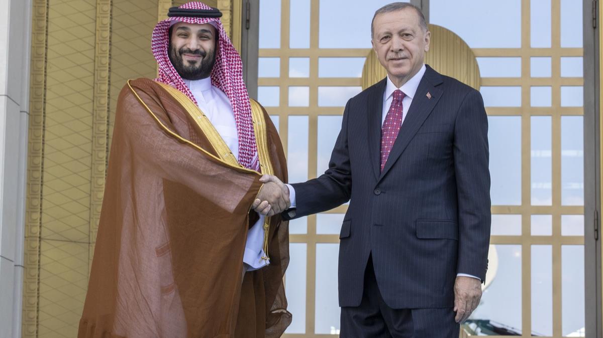Prens Selman Betepe'de... Trkiye ve Suudi Arabistan'dan ortak bildiri