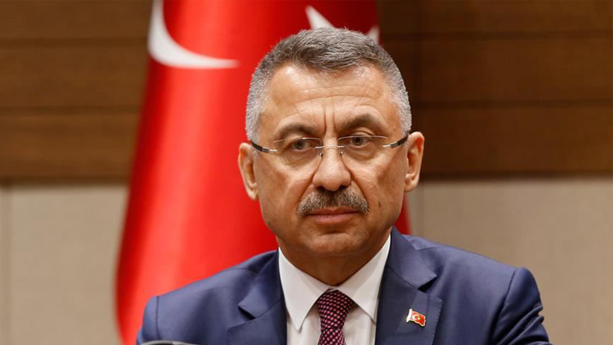 Cumhurba�kan� Yard�mc�s� Oktay'dan �ehit Top�u Uzman �avu� �zkaya i�in taziye mesaj�