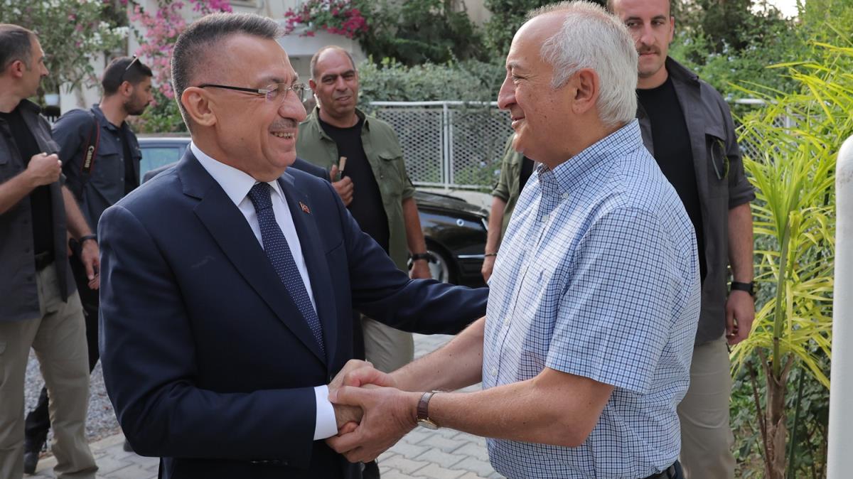Cumhurbakan Yardmcs Oktay, Ufuk Avni'yi ziyaret etti