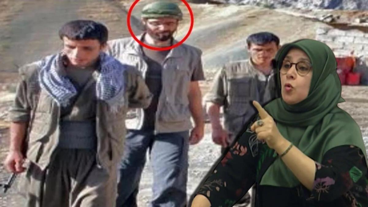 PKK'l terristlerle fotoraflar kmt... HDP'li Hda Kaya 'dadaki ailesini' savundu!