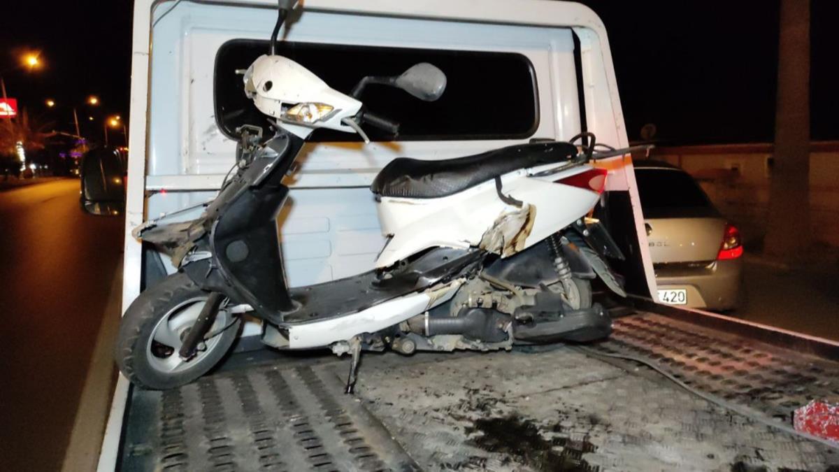 Otomobil ile arpan motosikletin srcs Rus hayatn kaybetti