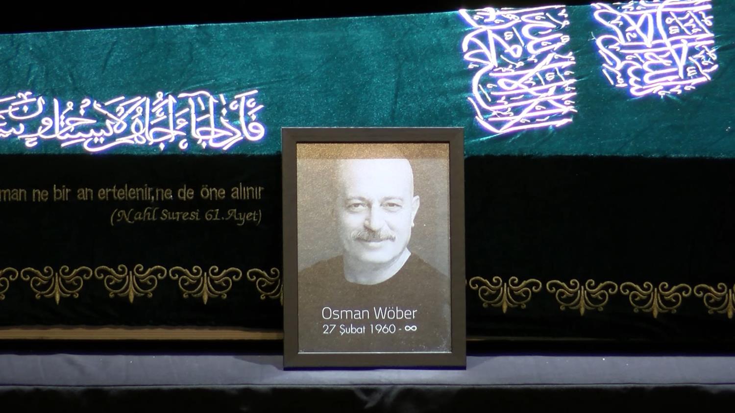Kalp krizi nedeniyle hayatn kaybetmiti... nl oyuncu Osman Wber son yolculuuna uurland