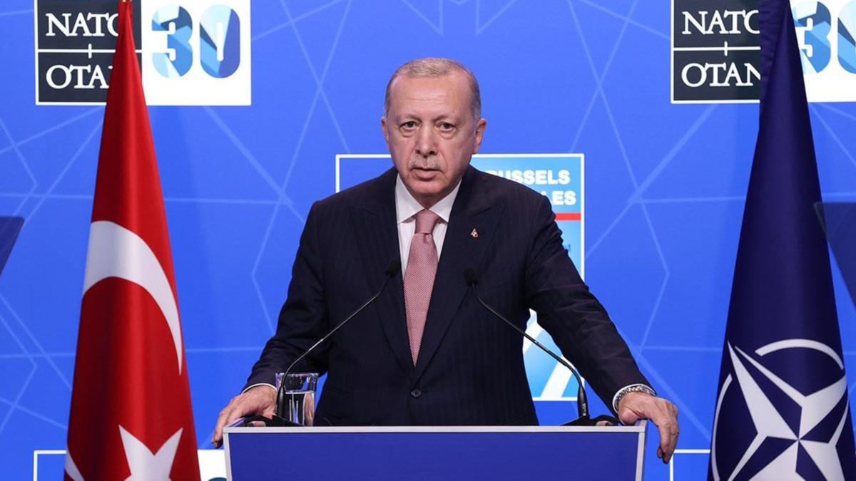 Cumhurbakan Erdoan NATO Zirvesi'nde dnya liderleriyle grecek