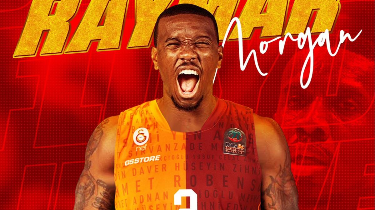 Galatasaray Nef, ABD'li forvet Raymar Morgan' renklerine balad