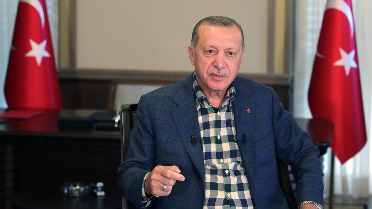 Cumhurbakan Erdoan: Trk denizcilik sektr krizleri frsata dntrecek