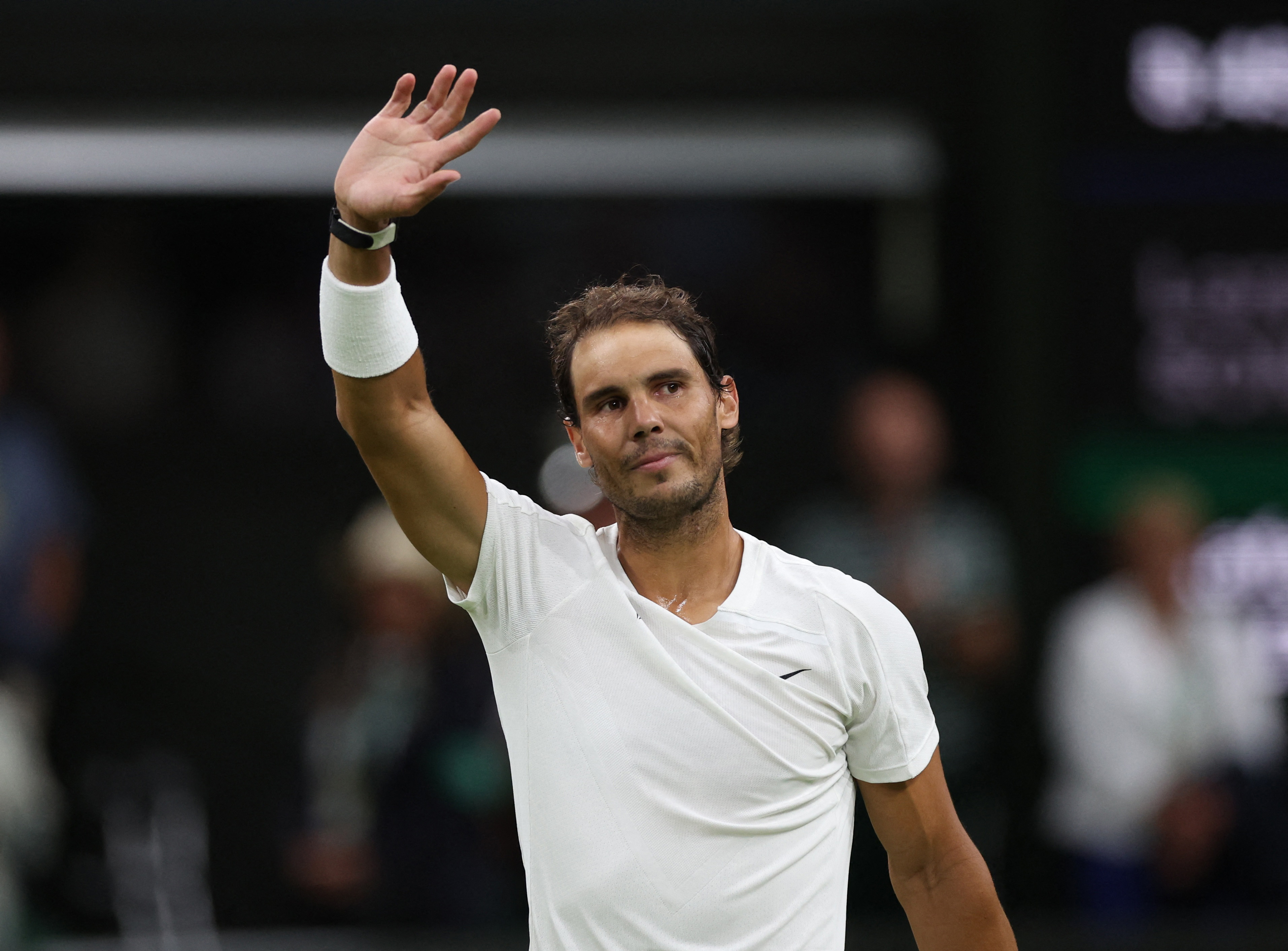 Rafael Nadal, Wimbledon'da 4. tura y�kseldi