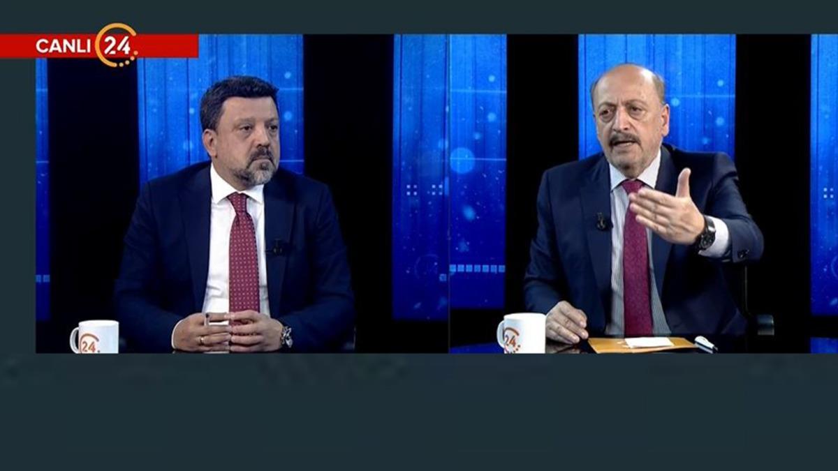 Bakan Bilgin 24 TV'de sorular cevaplad: Yl sonuna kadar EYT dosyasn zeceiz