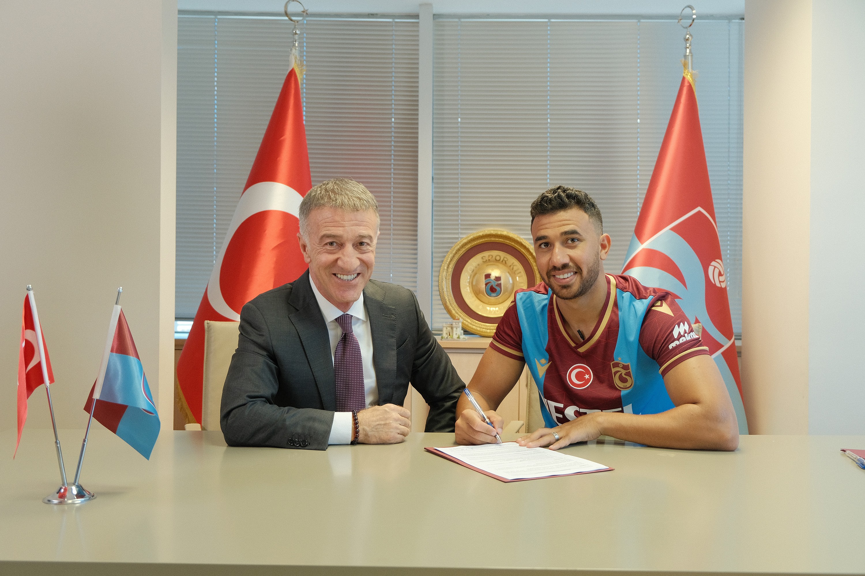 Trezeguet i�in Trabzonspor'da imza t�reni yap�ld�