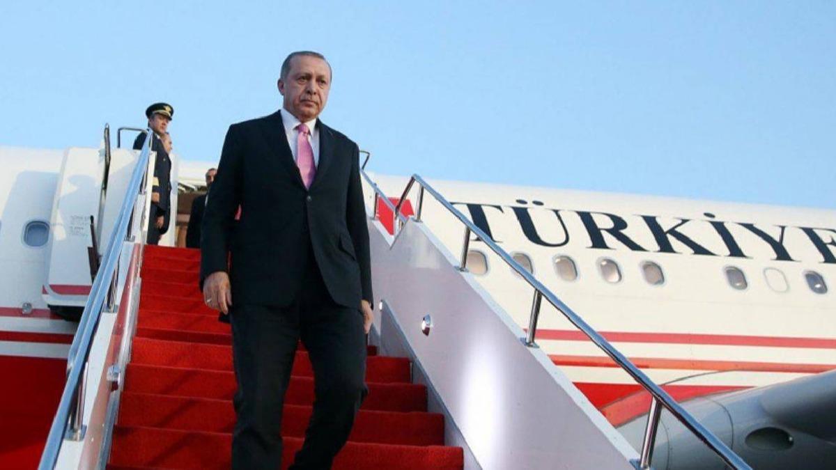 Cumhurbakan Erdoan ran'a gidiyor 