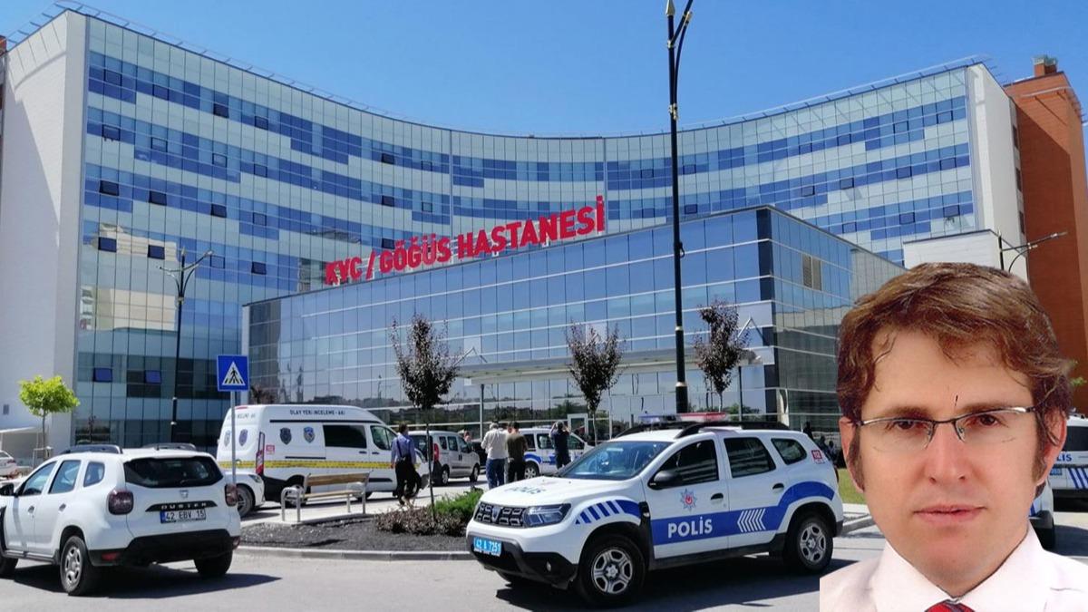 Konya ehir Hastanesi'nde silahl saldr: Doktor ve saldrgan ld