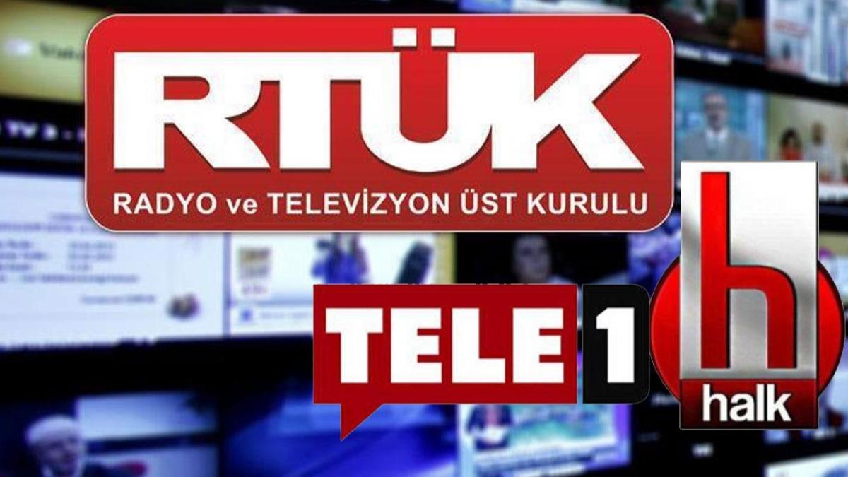 RTK'ten Halk TV ve Tele1'e ceza 