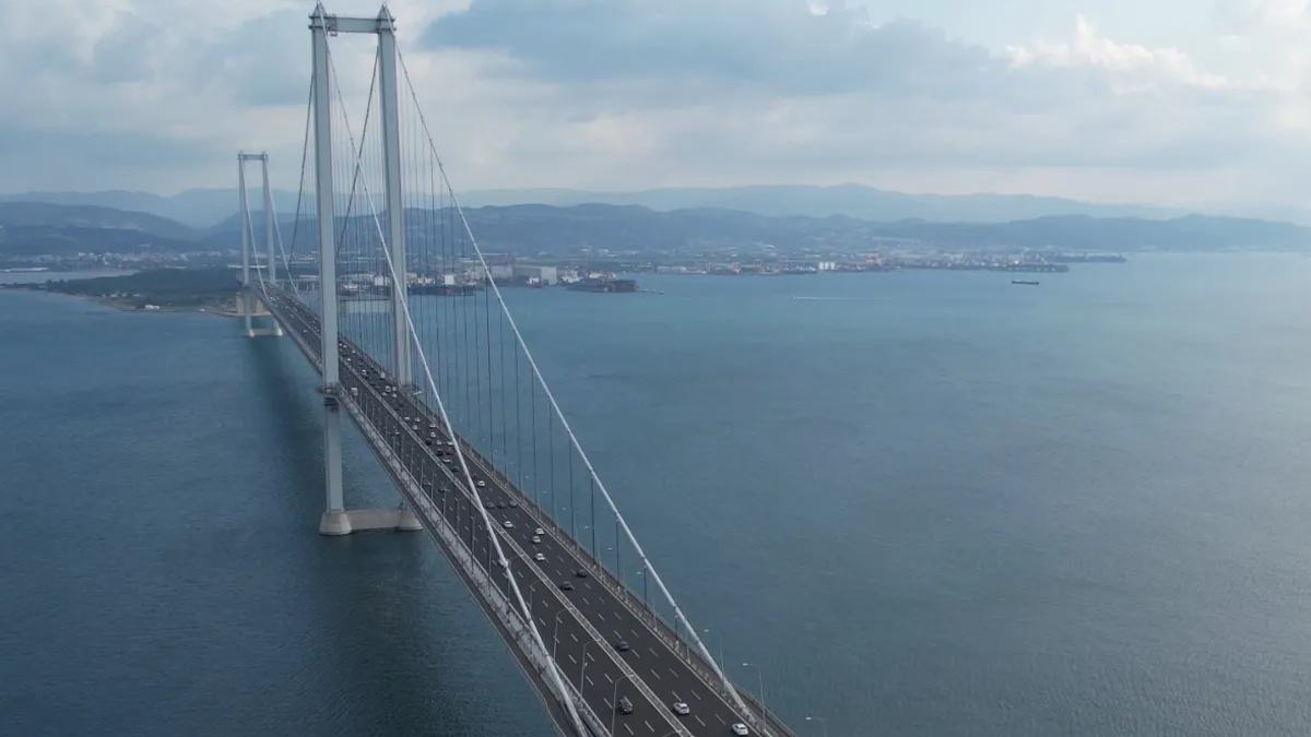 Osmangazi K�pr�s� rekor k�rd�, garantiyi kar��lad�