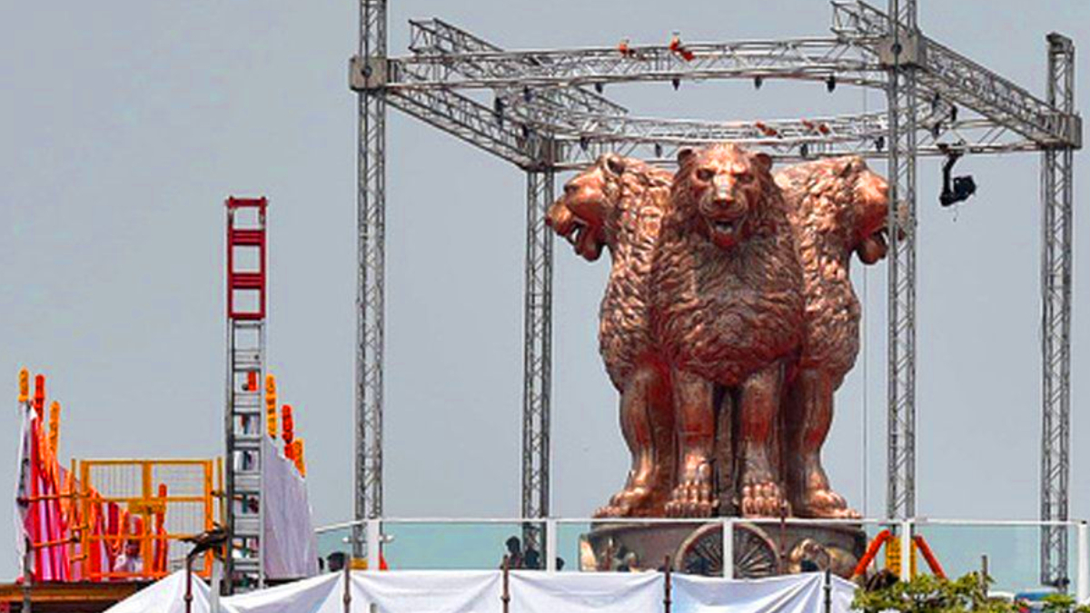 Hindistan'da 'ulusal amblem' tart��mas�: Vah�i