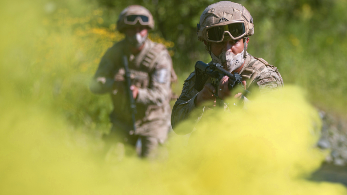 Parola: Daima haz�r! Dosta g�ven d��mana korku veriyorlar