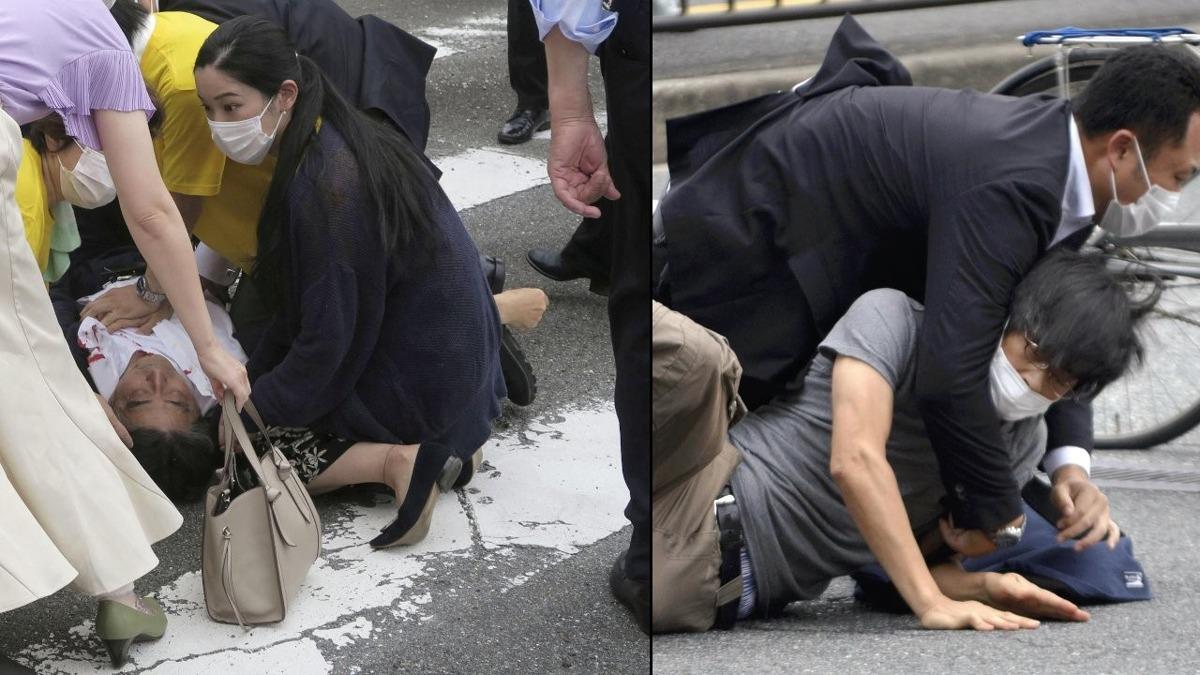 Babakan Fumio, Abe suikastnda polisi sorumlu tuttu