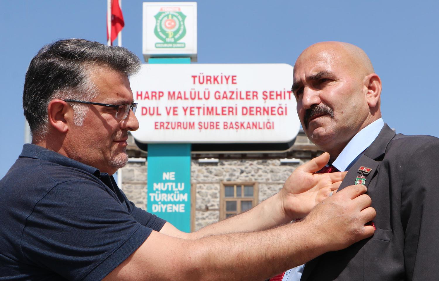 Uzun sredir mcadelesini verdii gazilik unvann 28 yl sonra ald