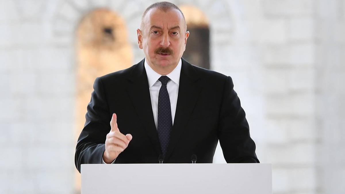 Aliyev, Rusya'y szn tutmamakla sulad: Bu durum kabul edilemez