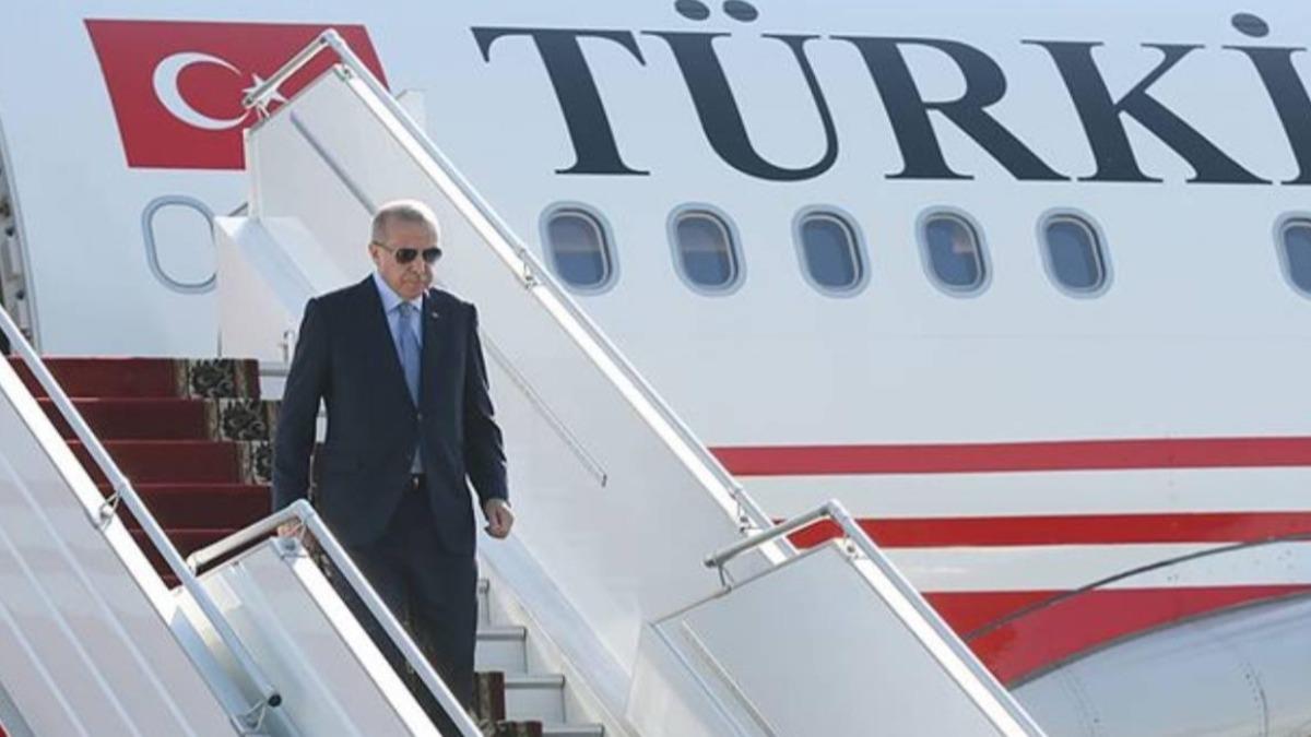 Cumhurbakan Erdoan, ran'a gidiyor 