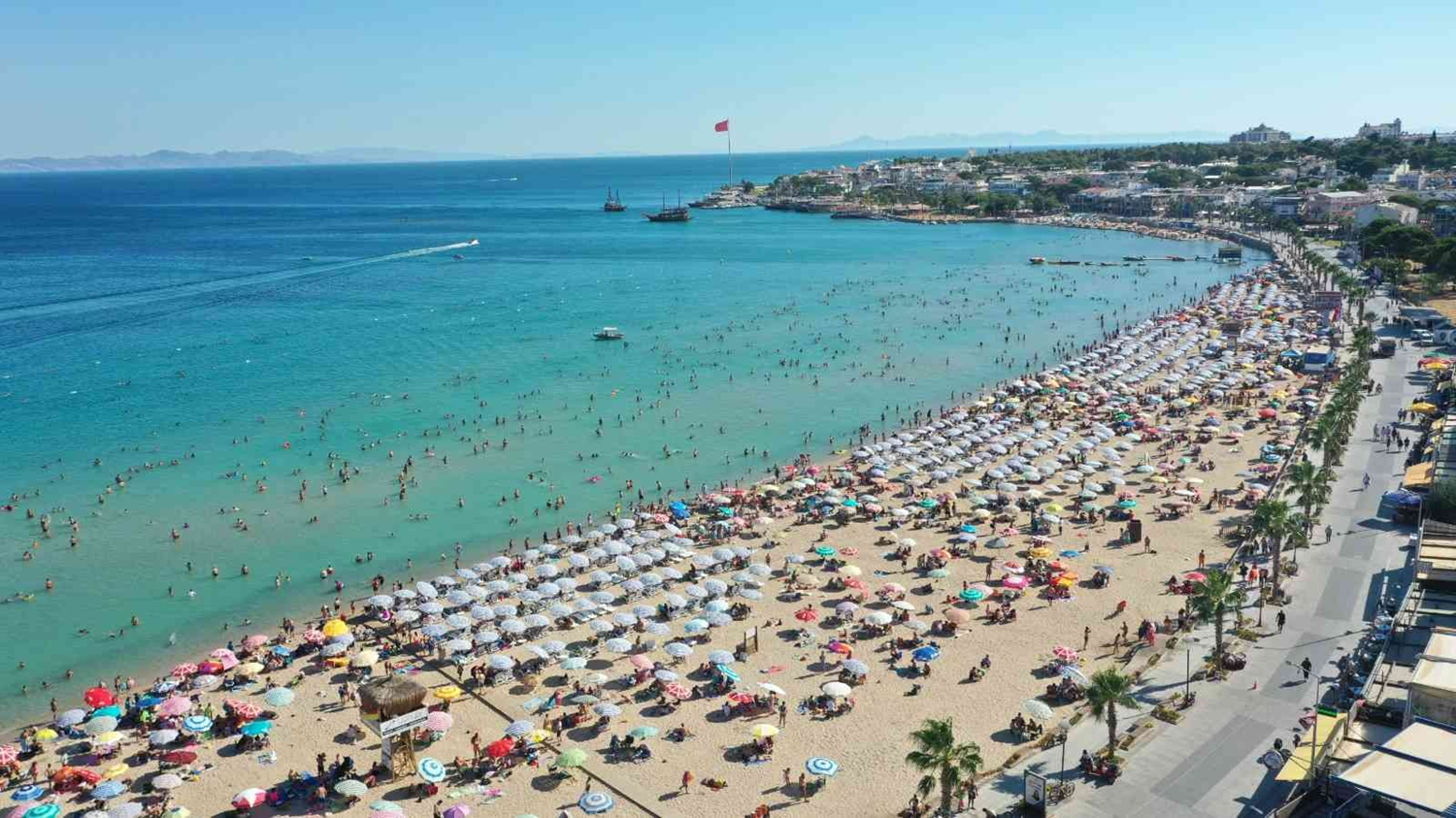Kurban Bayram� tatilinde Didim n�fusu 1 milyona yakla�t�