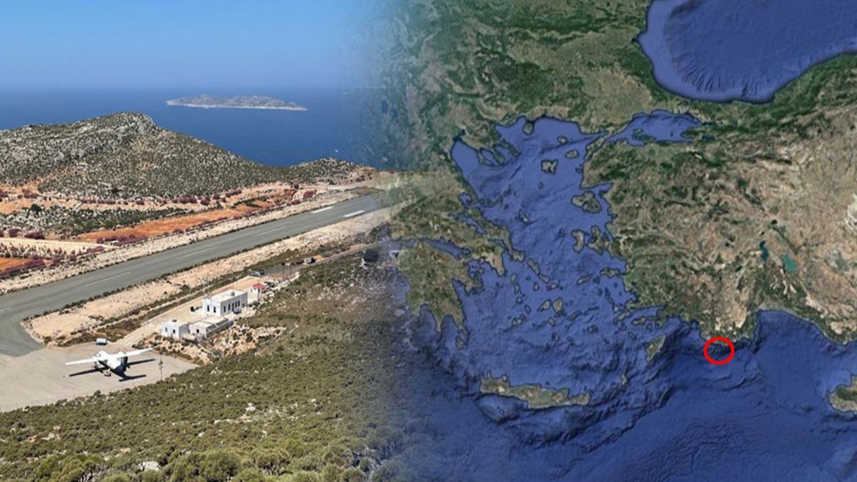 Trkiye'ye 2 km uzaklkta! Yunanistan'da ''Meis Adas'' krizi