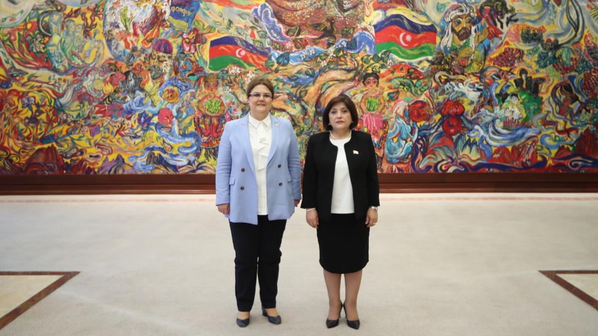 Bakan Yank, Azerbaycan Milli Meclis Bakan Gafarova ile grt 
