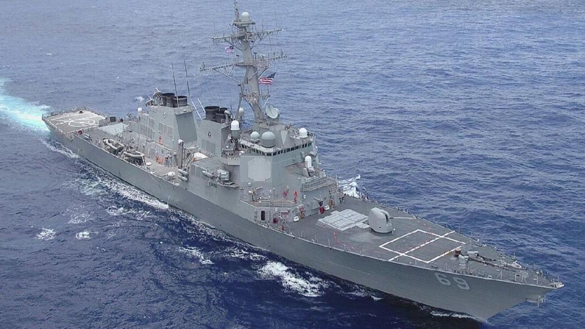 ABD ve in arasnda gerilim: ABD sava gemisi Tayvan Boaz'ndan geti