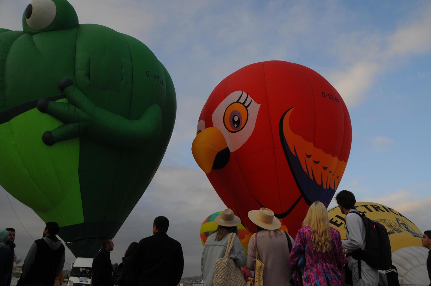 3'�nc� Uluslararas� Kapadokya Balon Festivali ba�lad�