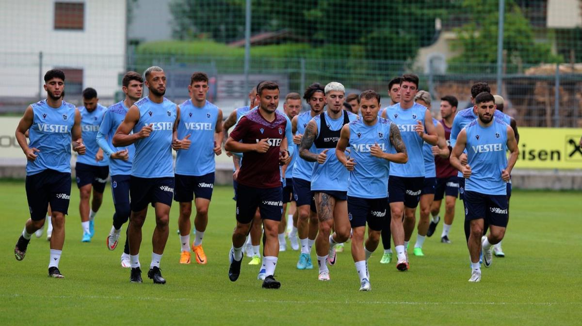 Trabzonspor'un yeni sezon hazrlklar sryor