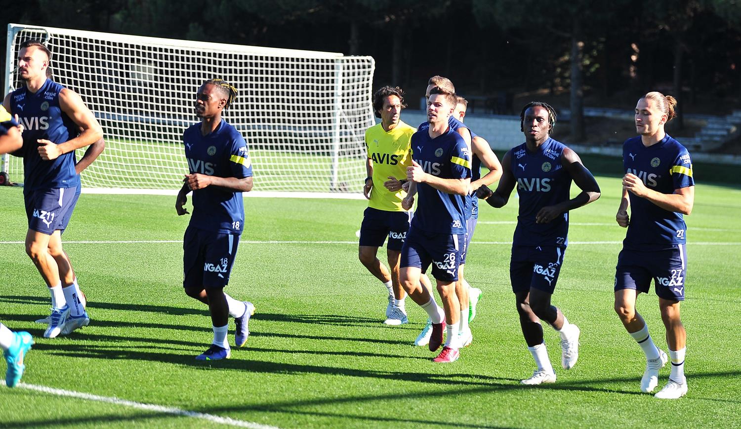 Fenerbah�e'de Dinamo Kiev ma�� mesaisi s�r�yor