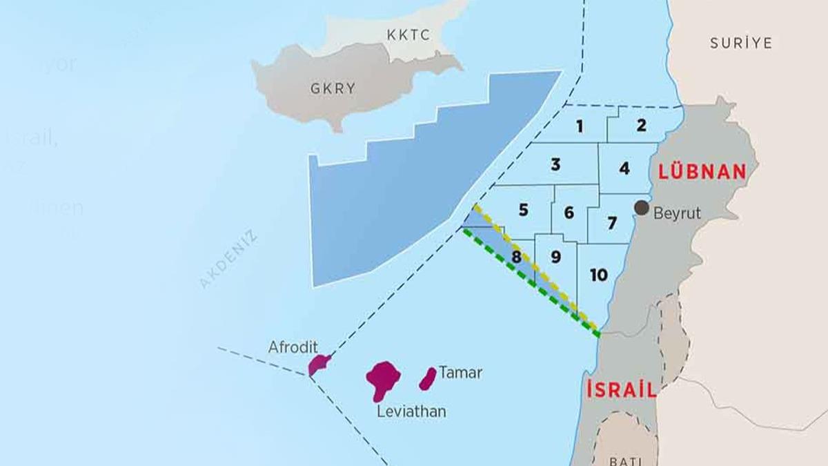 srail ile Lbnan arasnda ''deniz snr'' diplomasisi