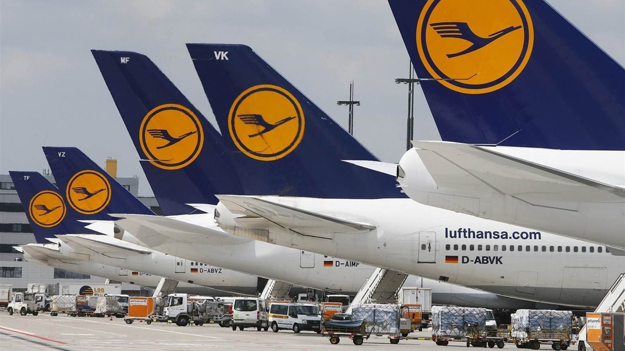 Lufthansa binden fazla uuu iptal etti