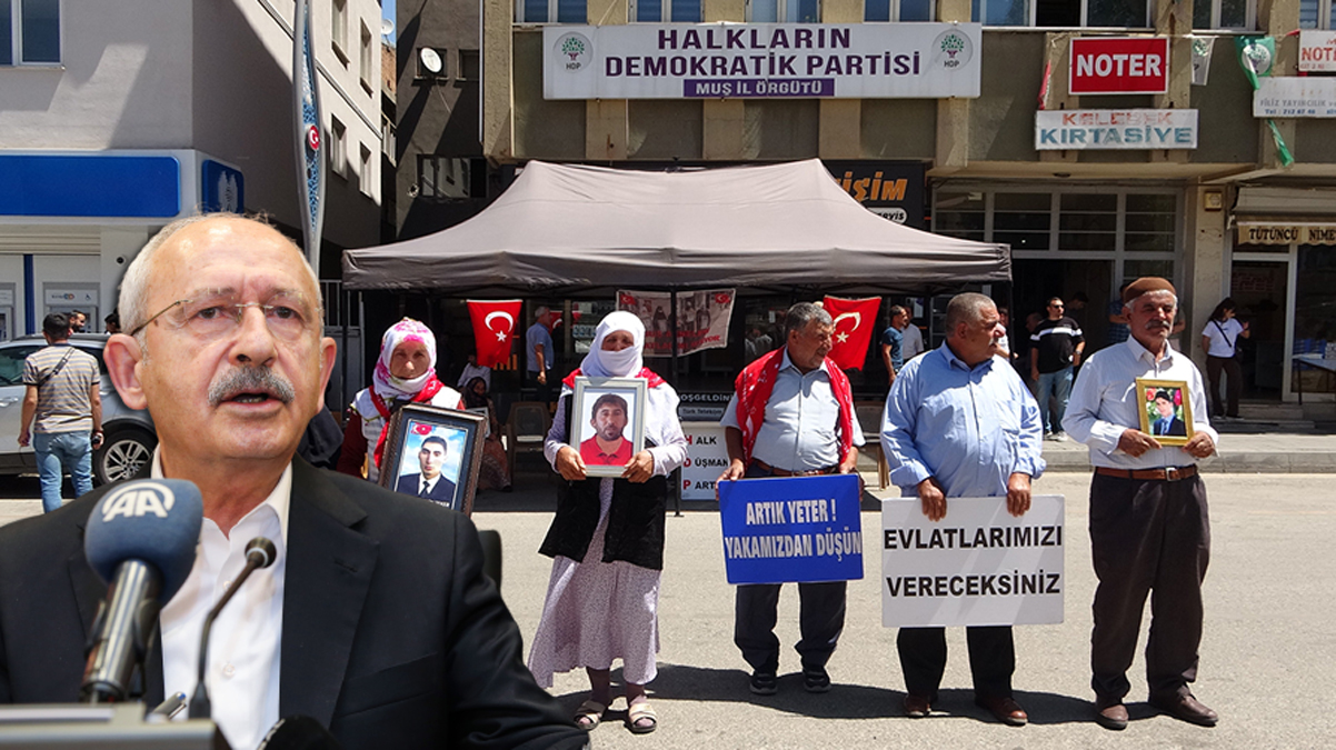 Evlat n�betindeki ailelerden K�l��daro�lu'nun 'Demirta�' a��klamas�na tepki