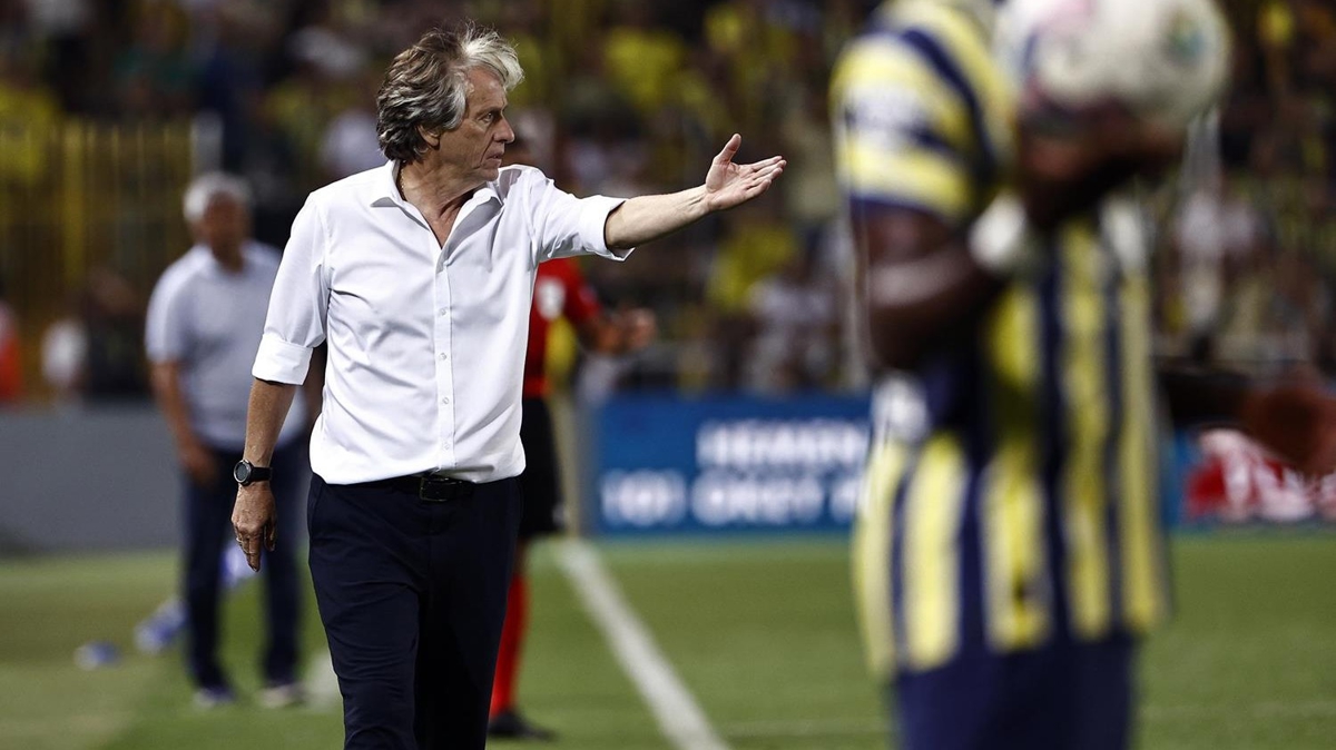 Jorge Jesus: Bir ma kaybettik ama bir takm kazandk