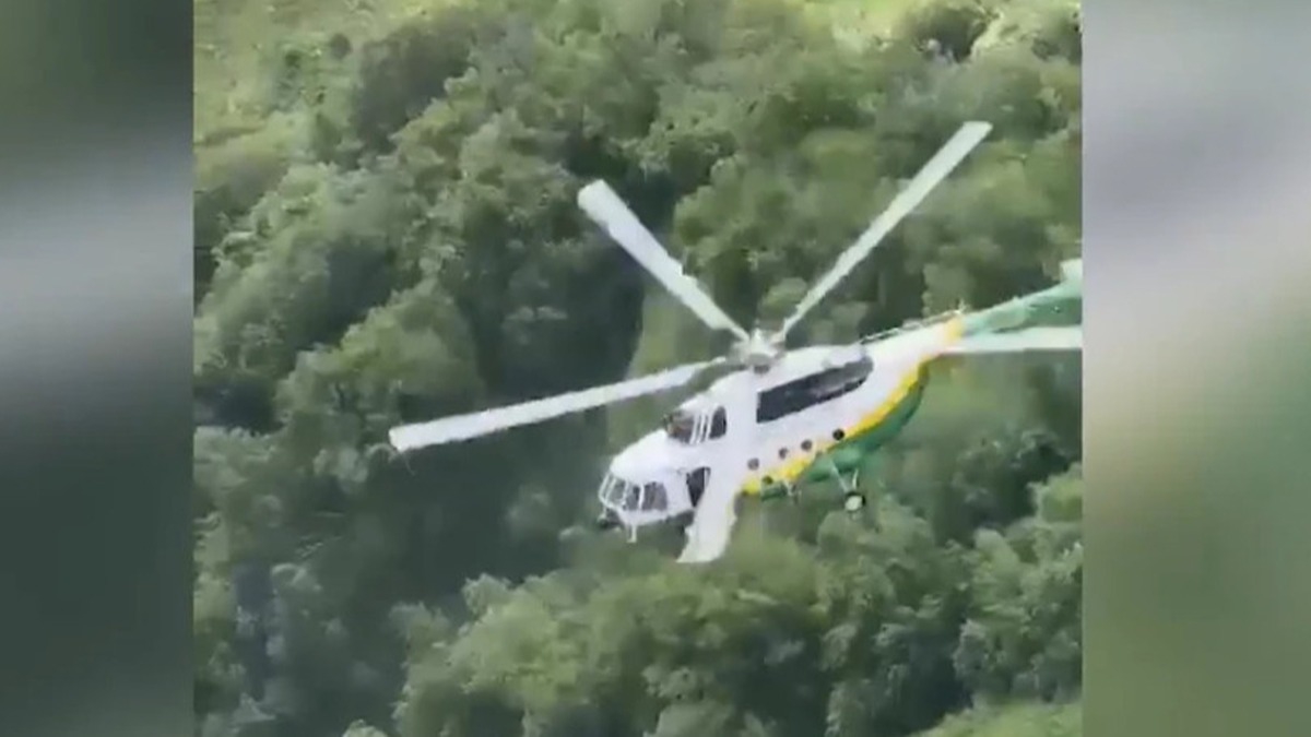 Komuda helikopter dt! 8 kii hayatn kaybetti