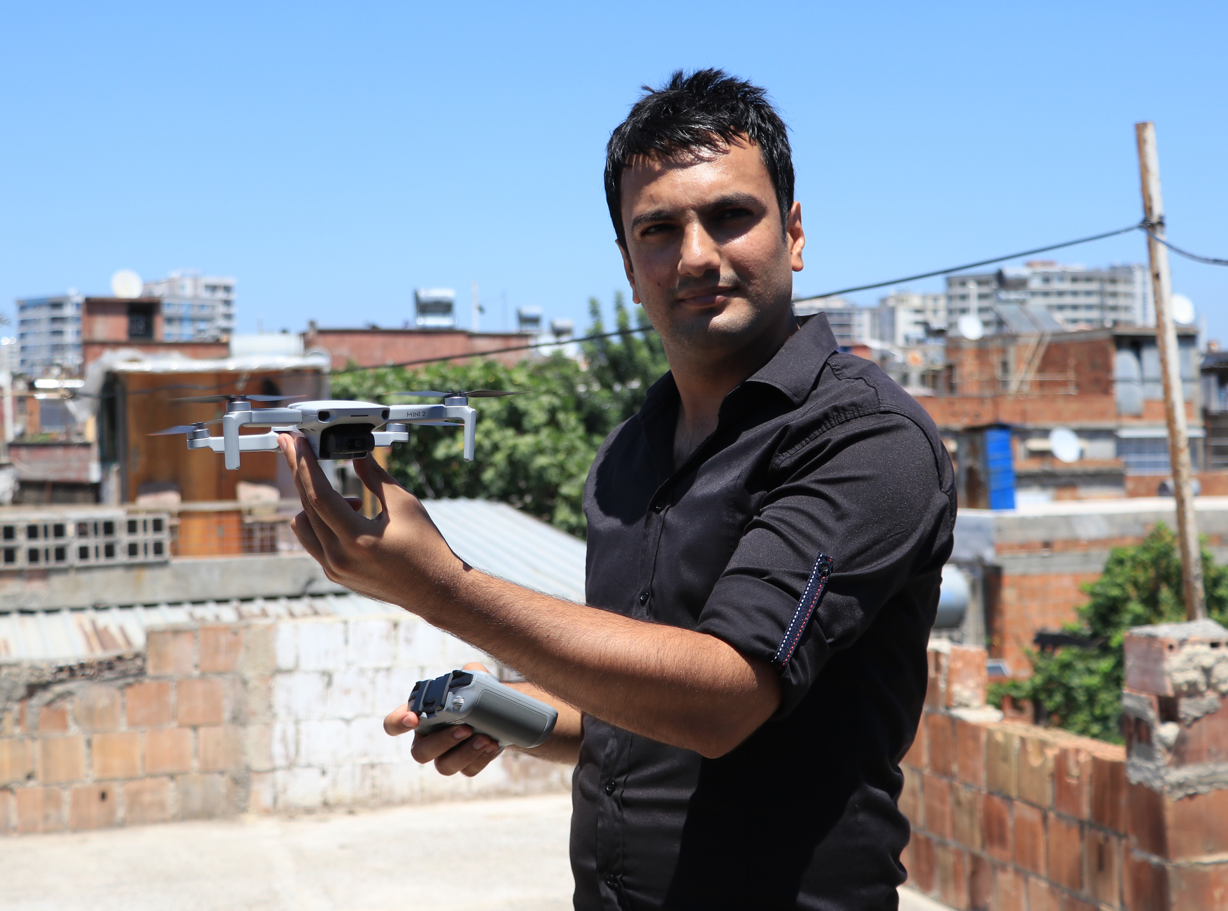 Yer: Adana... 2 buuk kilometre uzaa drone ile kebap servisi