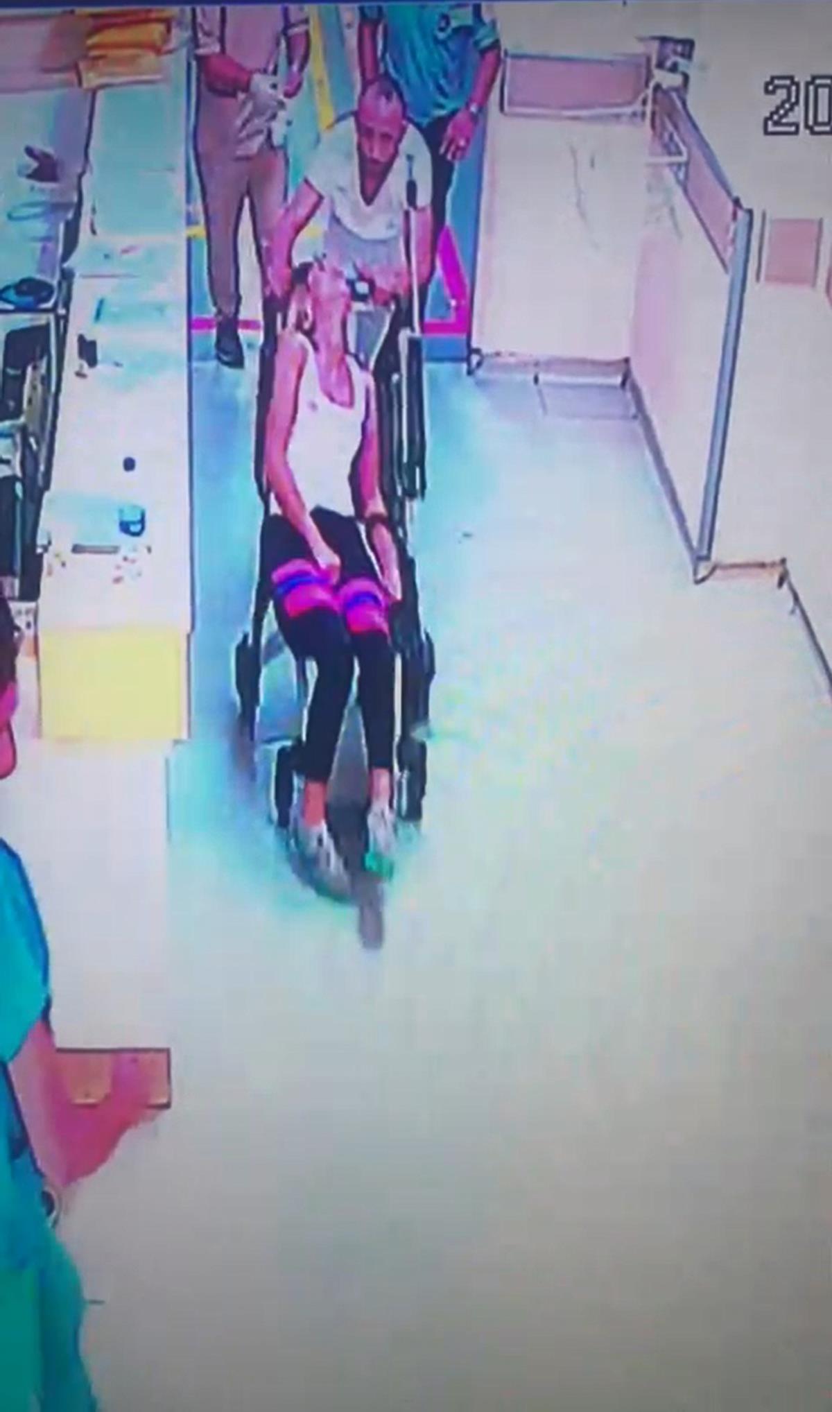 Elif G�ne�'in katili taraf�ndan hastaneye b�rak�lma g�r�nt�leri ortaya ��kt�