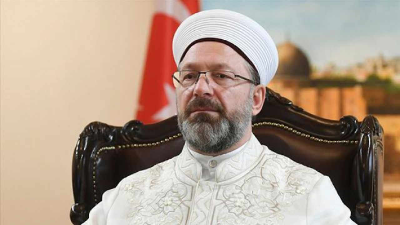 Diyanet ��leri Ba�kan� Erba�'tan yeni hicri y�l mesaj�