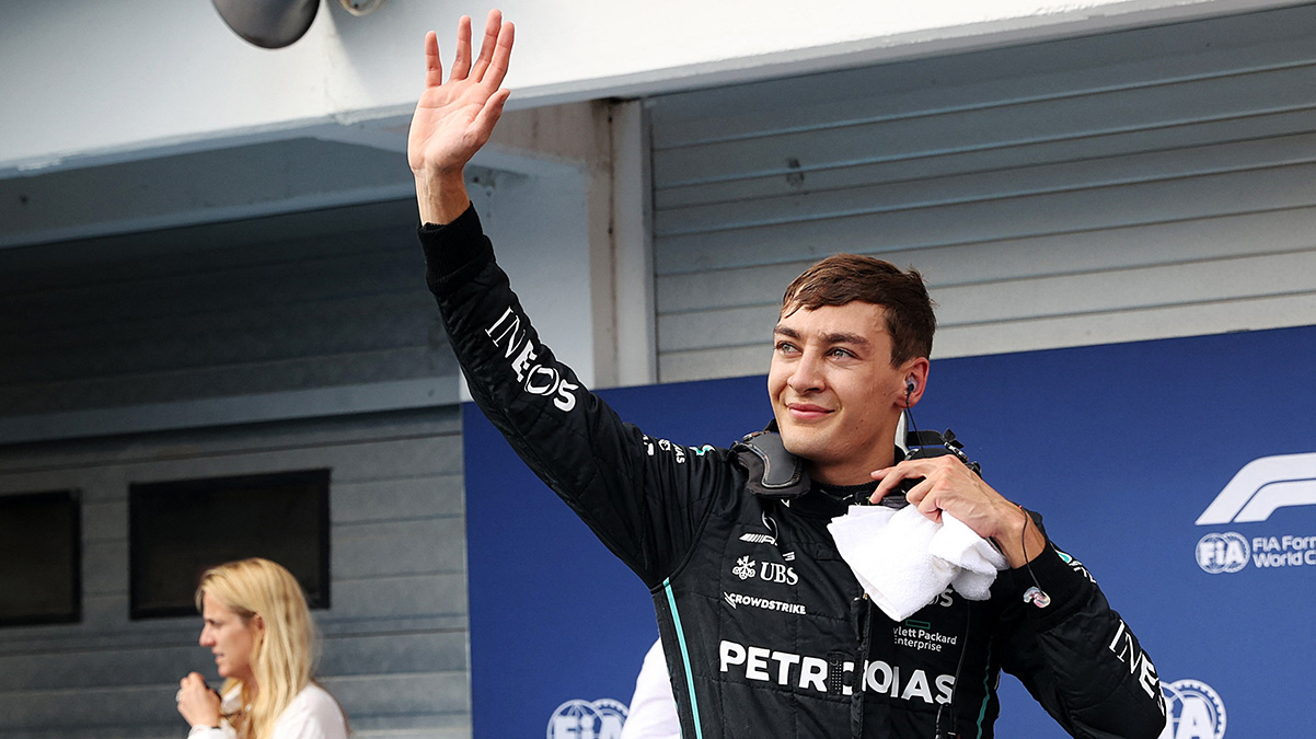 Formula 1'de George Russell'dan tarihi baar