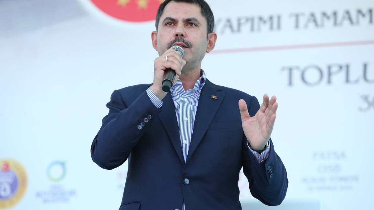 Bakan Kurum: Cumhuriyet tarihinin en byk sosyal konut projesi balatlacak