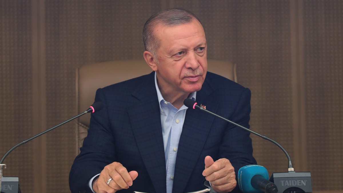Cumhurbakan Erdoan'dan Trabzonspor'a kutlama mesaj