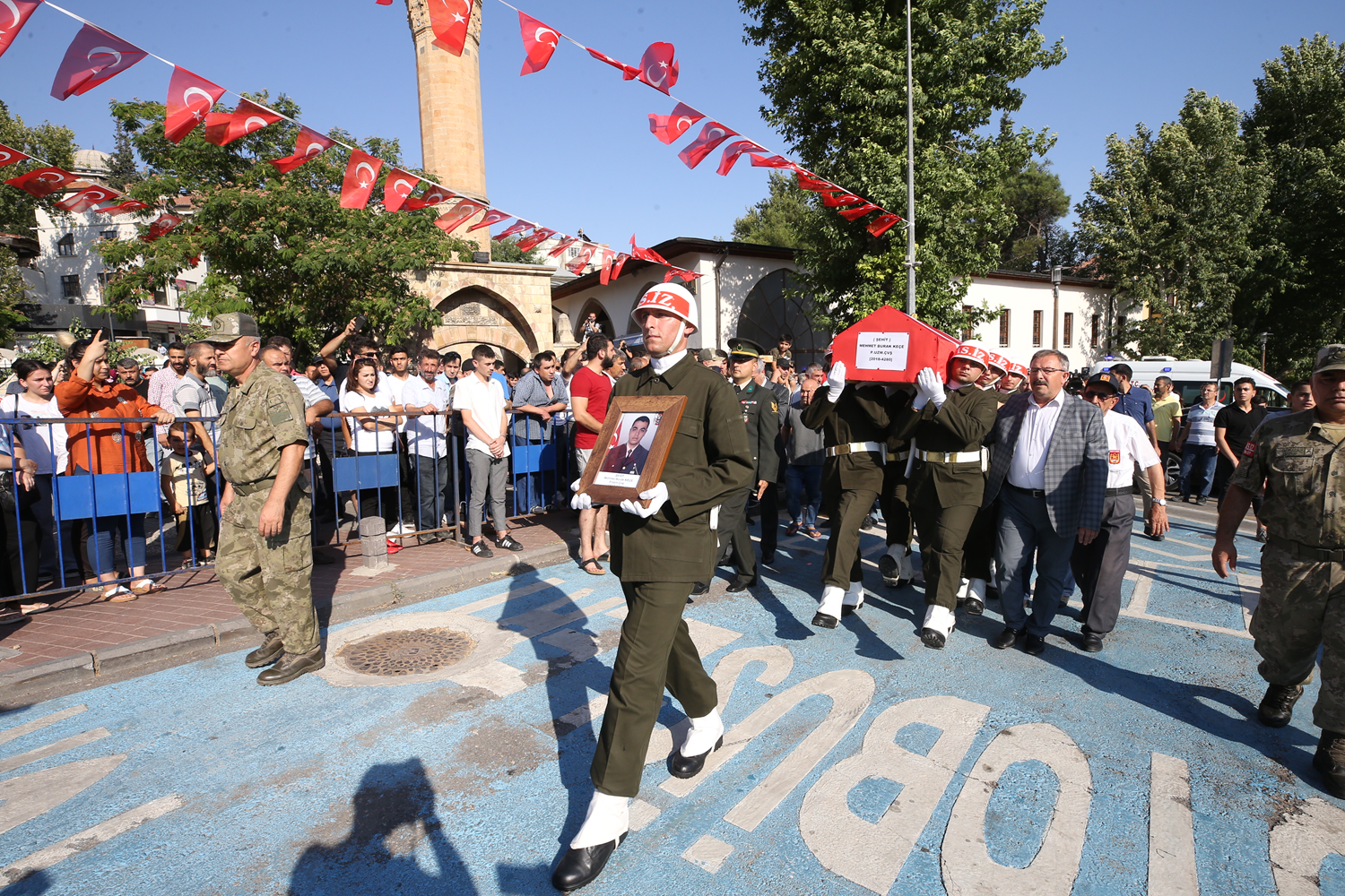 �ehit Piyade Uzman �avu� Ke�e, Kahramanmara�'ta son yolculu�una u�urland�