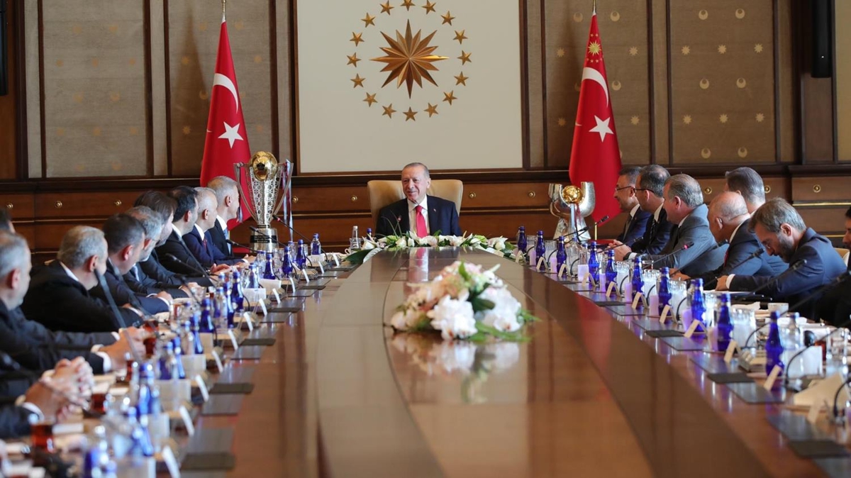 Cumhurbakan Erdoan: Sporcularmz hibir yarmadan elleri bo dnmyor