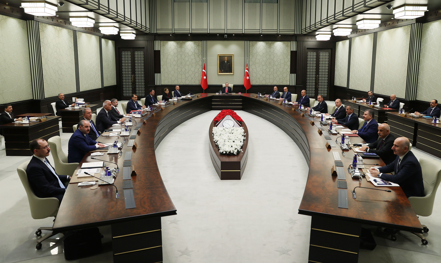 Cumhurba�kanl��� Kabinesi, Cumhurba�kan� Erdo�an ba�kanl���nda topland�