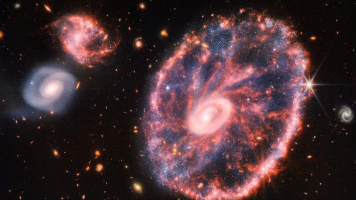 NASA'nn teleskobuna yakaland: Tam 500 milyon k yl uzaklkta