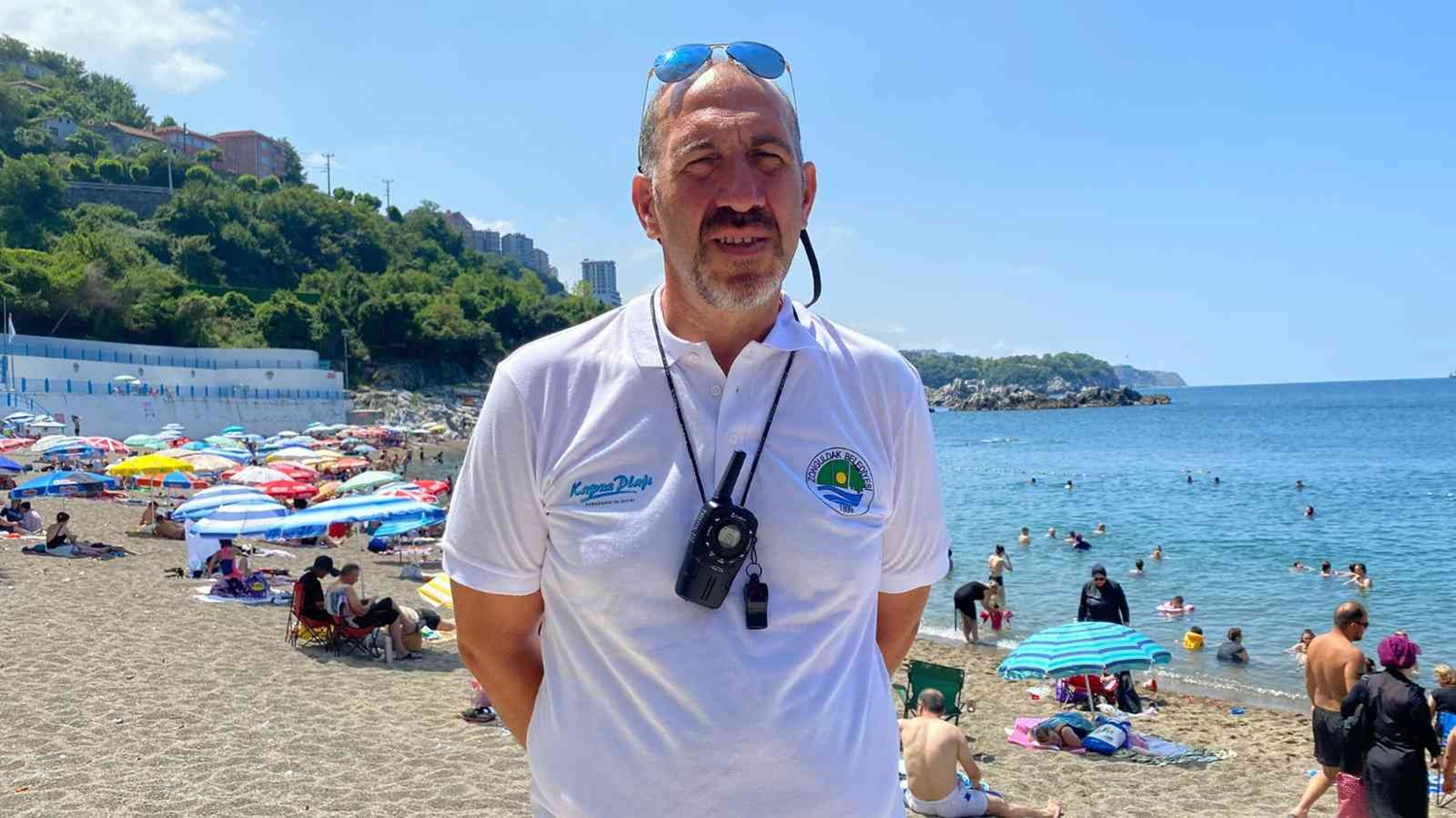45 g�nde 100 bin ki�i Zonguldak'taki Kapuz Plaj�'na ak�n etti
