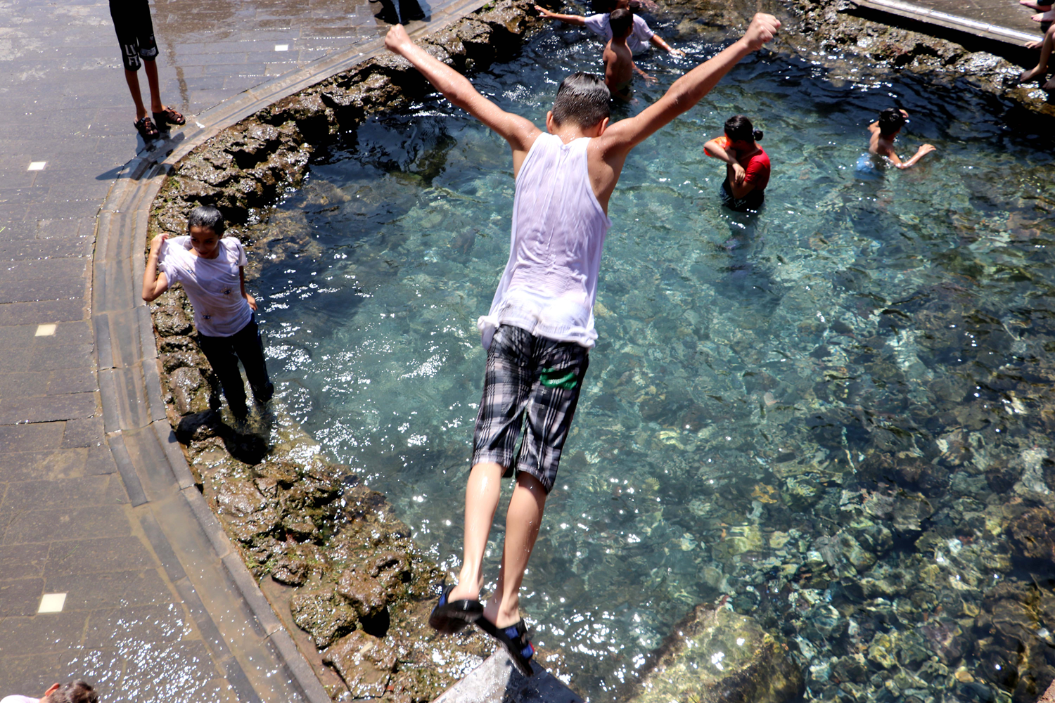 Cizre'de scaklk 47 dereceyi at