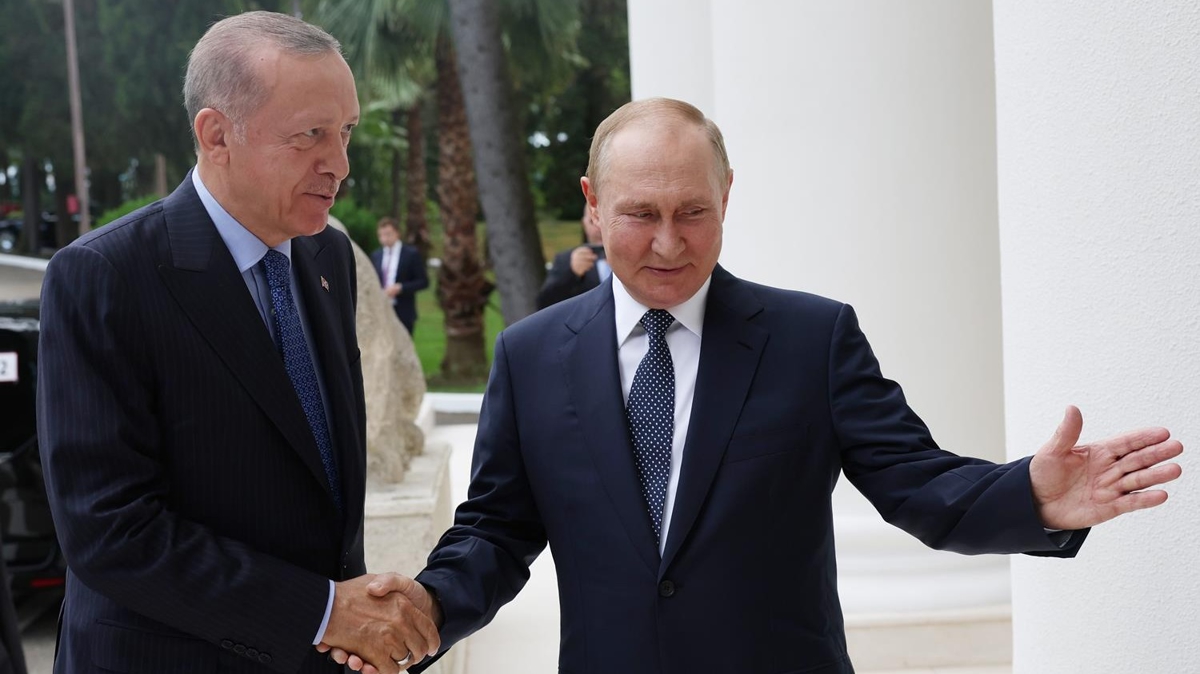 Cumhurbakan Erdoan ve Putin'den ruble karar