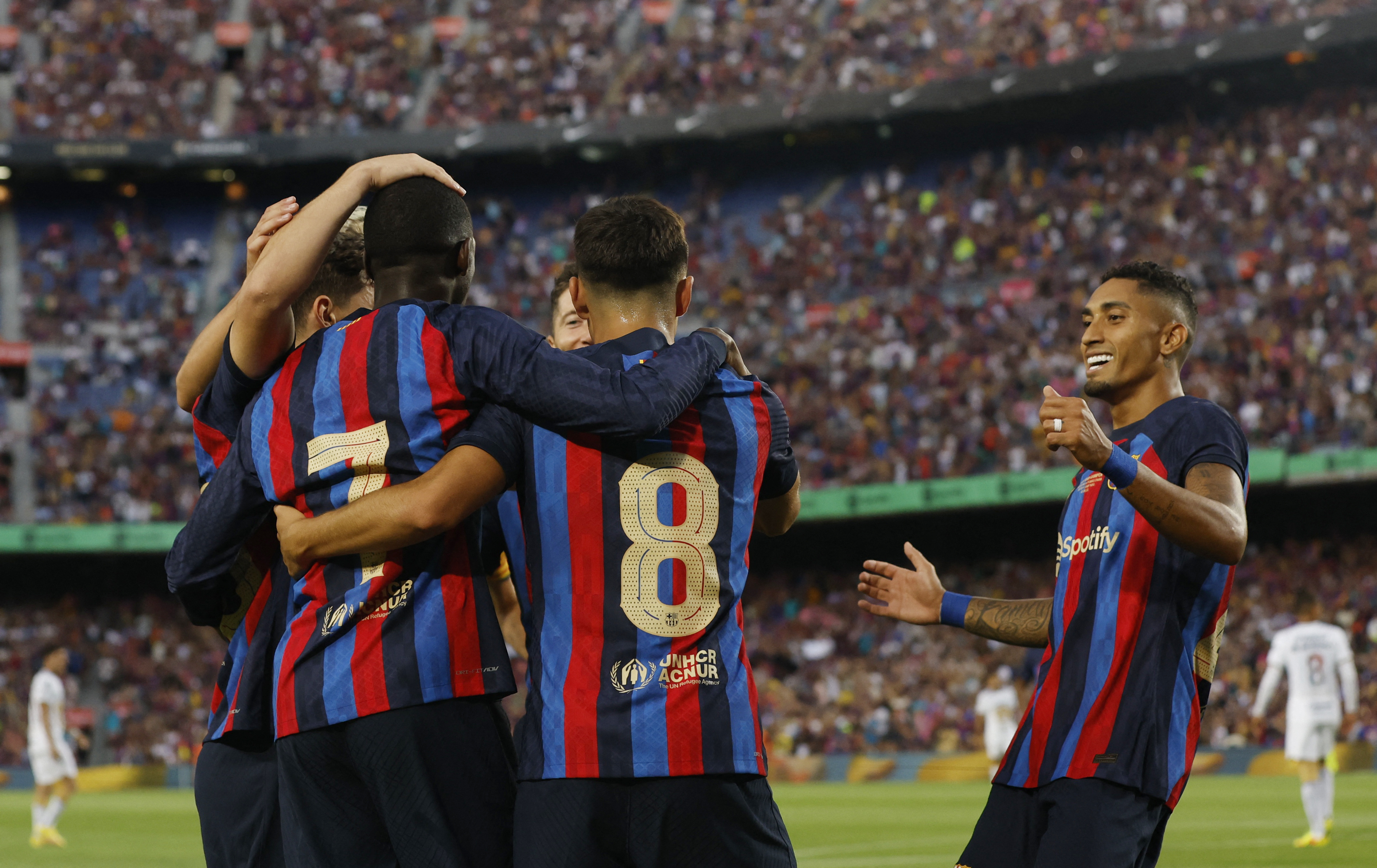 Barcelona, UNAM Pumas'� 6 golle ge�ti