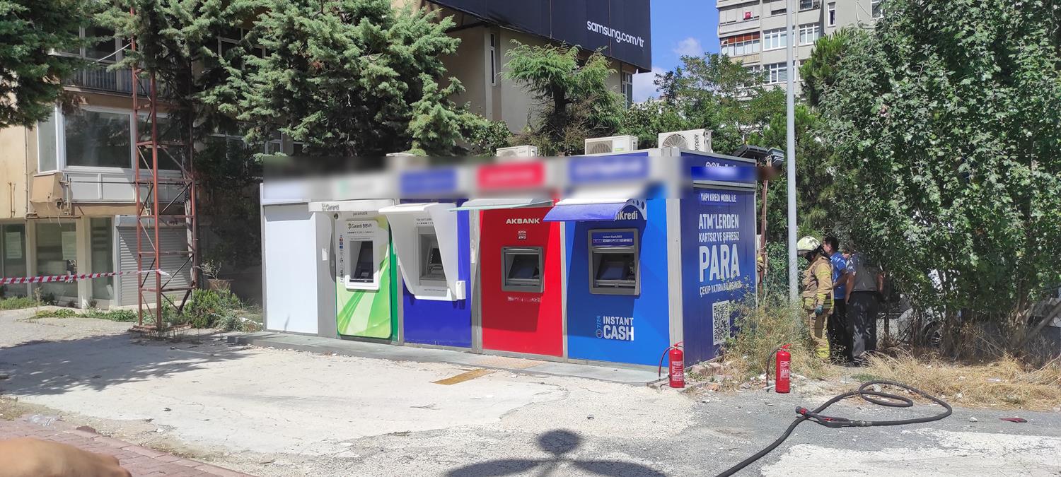 Be�ikta�'ta ATM yang�n�: �tfaiye m�dahale etti