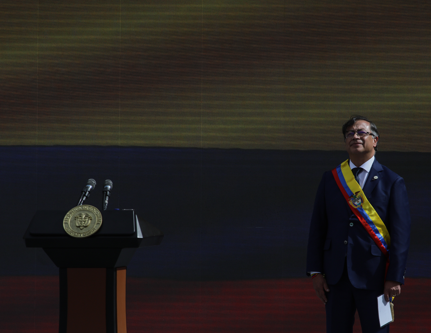 Kolombiya'da Gustavo Petro yemin etti